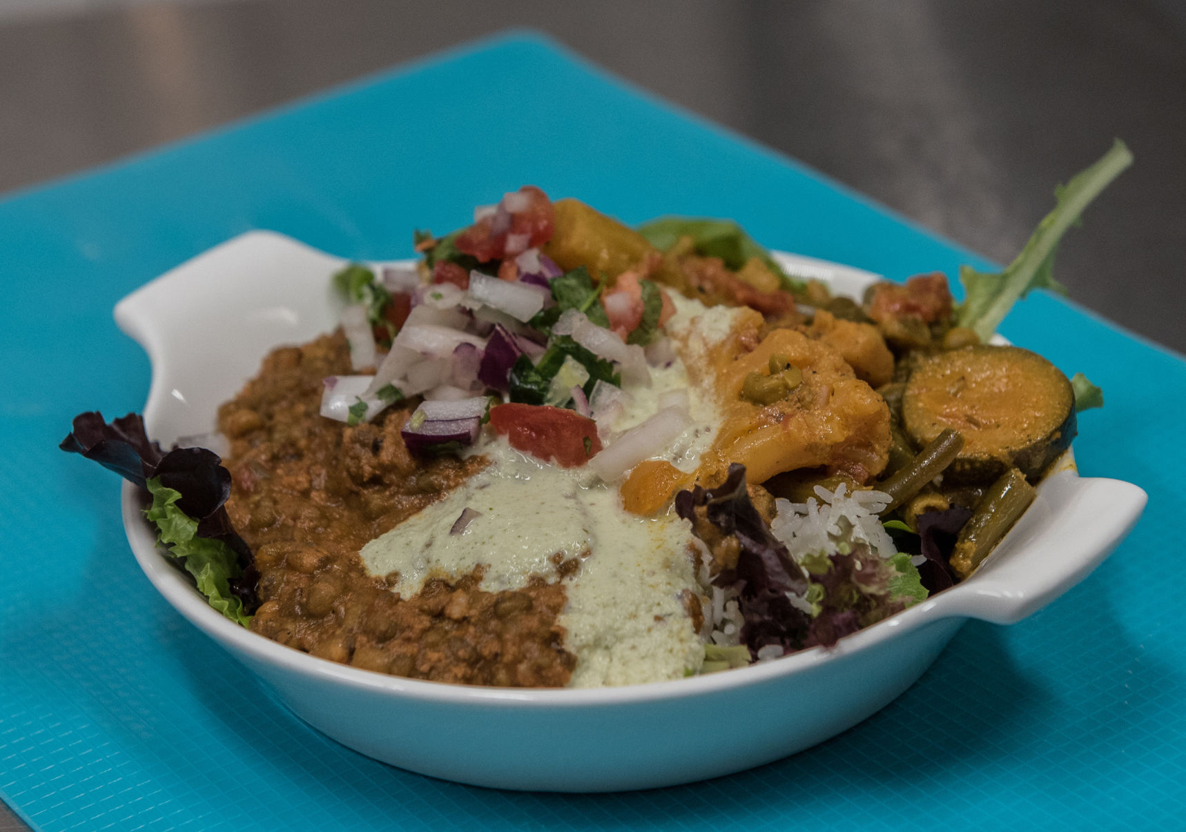 Colorful and spicy